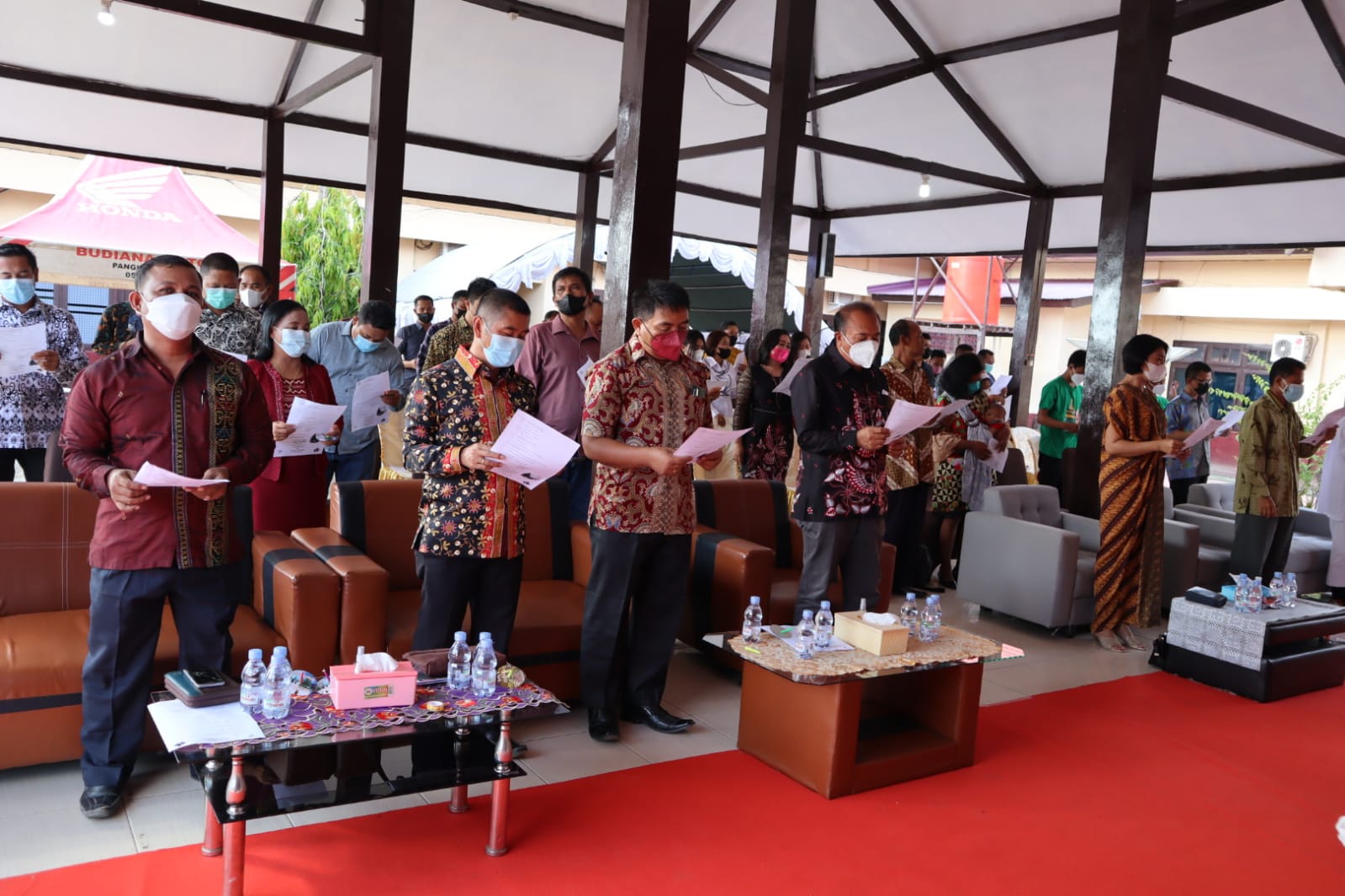 WhatsApp Image 2022-01-08 at 18.18.31 Keluarga besar Polres Lamandau rayakan Natal Bersama 1