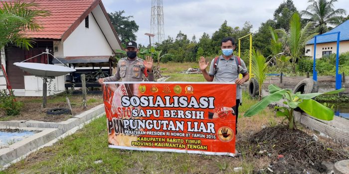 Polsek Pematang Karau Sosialisasi Saber Pungli Kepada Masyarakat 1 Polsek Pematang Karau Sosialisasi Saber Pungli Kepada Masyarakat 1