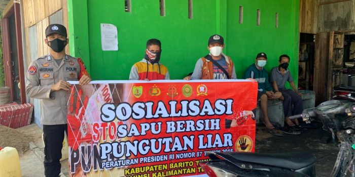 Polsek Pematang Karau Sosialisasi Saber Pungli Kepada Masyarakat 1 Polsek Pematang Karau Sosialisasi Saber Pungli Kepada Masyarakat 1