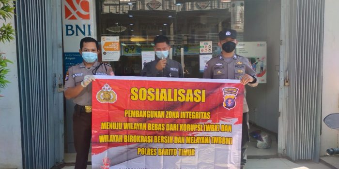 Polsek Dusteng Sosialisasikan ZI menuju WBK dan WBBM 1 Polsek Dusteng Sosialisasikan ZI menuju WBK dan WBBM 1