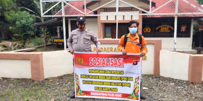 Polsek Awang Sosialisasikan Wilayah Bebas Korupsi 1 Polsek Awang Sosialisasikan Wilayah Bebas Korupsi 1