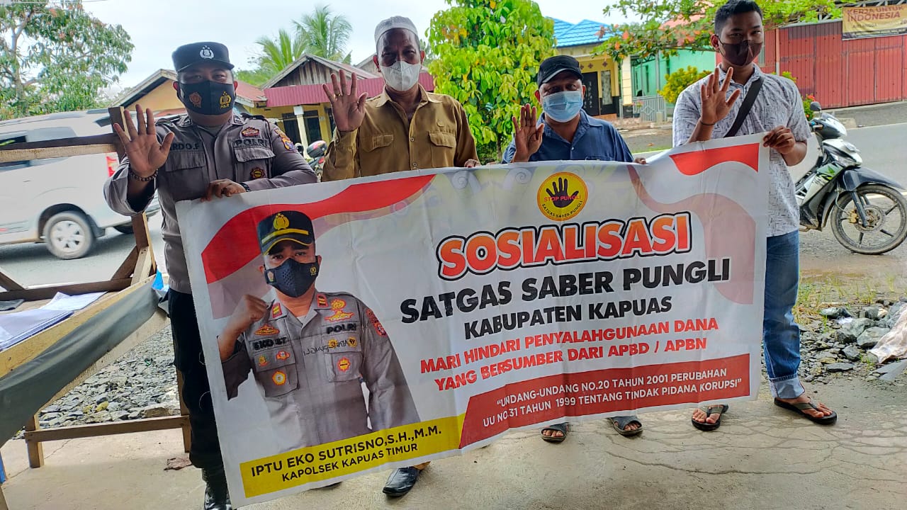 Giat Sosialisasi Saber Pungli Polsek Kapuas Timur 1 Giat Sosialisasi Saber Pungli Polsek Kapuas Timur 1
