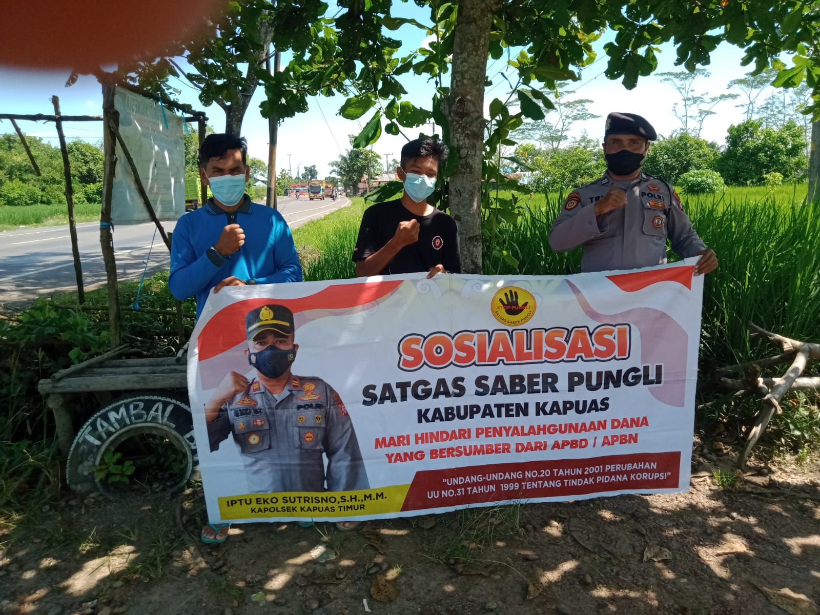 Giat Sosialisasi Saber Pungli Polsek Kapuas Timur 2 Giat Sosialisasi Saber Pungli Polsek Kapuas Timur 2