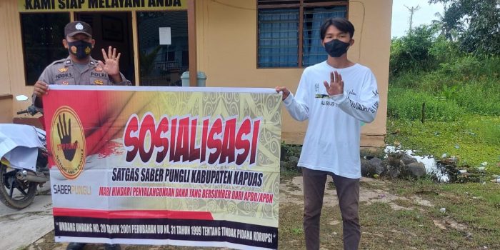 Giat Sosialisasi Saber Pungli Polsek Kapuas Kuala 1 Giat Sosialisasi Saber Pungli Polsek Kapuas Kuala 1