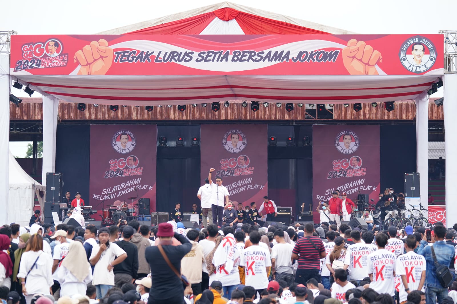 Gelar 'Gagego', Relawan Plat K Nyatakan Setia dan 2024 Nderek Jokowi 1