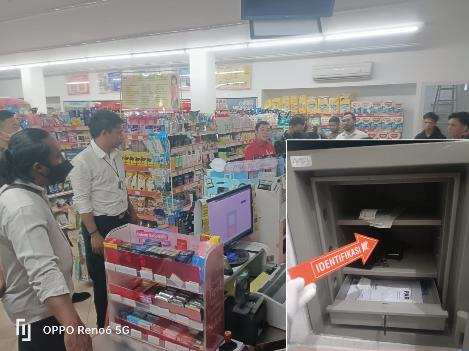 PENCURI GASAK ALFAMART BUKIT RAYA, PULUHAN JUTA DIGONDOL 1 PENCURI GASAK ALFAMART BUKIT RAYA, PULUHAN JUTA DIGONDOL 2