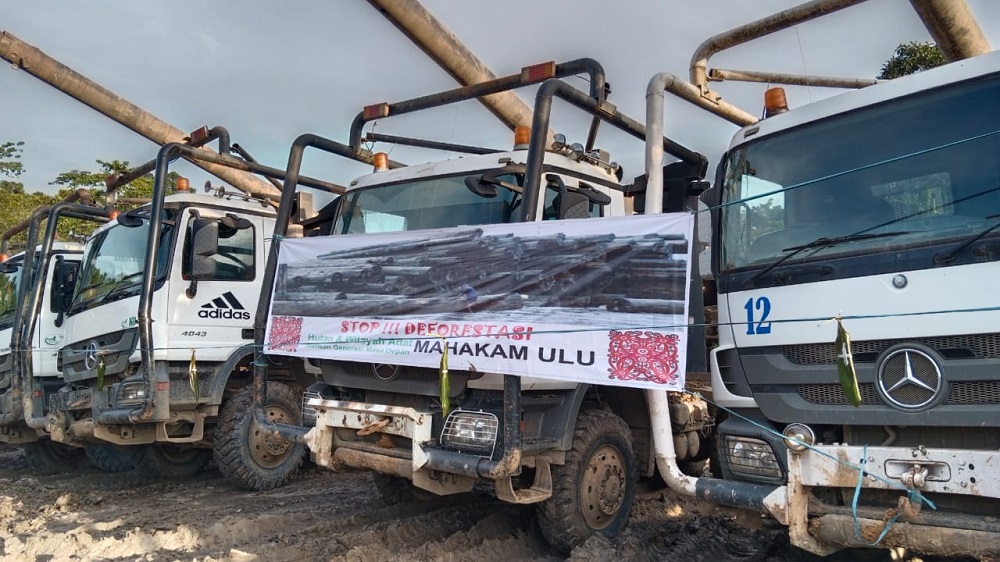 MASYARAKAT DANUM PAROY LAPORKAN PT NGU-5 KE POLRES KUBAR, KARENA MEMBABAT HUTAN ADAT SELUAS 984,6 HEKTARE 2 MASYARAKAT DANUM PAROY LAPORKAN PT NGU-5 KE POLRES KUBAR, KARENA MEMBABAT HUTAN ADAT SELUAS 984,6 HEKTARE 3