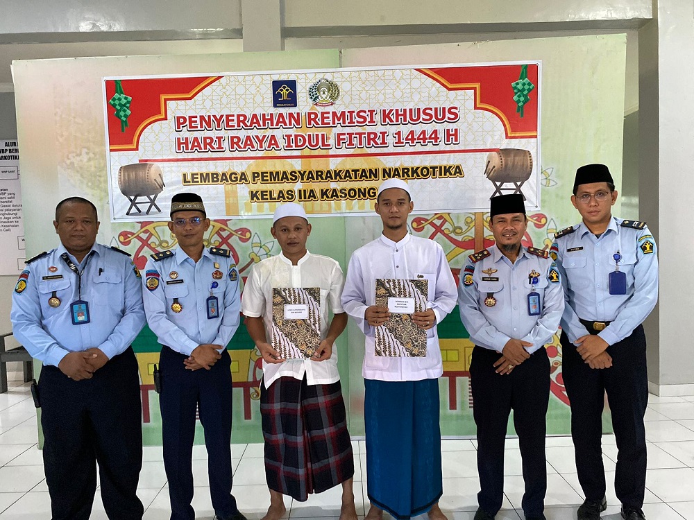 KALAPAS NARKOTIKA KELAS II A KASONGAN BERI REMISI 536 ORANG WBP 1 KALAPAS NARKOTIKA KELAS II A KASONGAN BERI REMISI 536 ORANG WBP 2