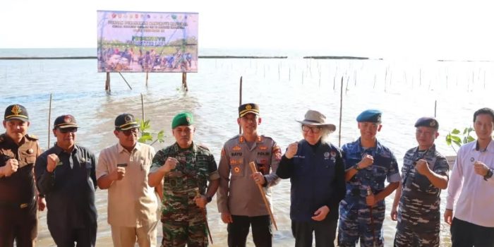 ATASI ABRASI, DANDIM PANGKALAN BUN MENGIKUTI TANAM MANGROVE SERENTAK 1 ATASI ABRASI, DANDIM PANGKALAN BUN MENGIKUTI TANAM MANGROVE SERENTAK 2