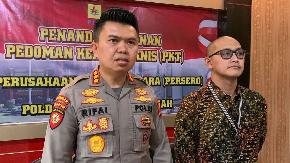 JAGA OBJEK VITAL DAN ASET NEGARA, POLDA KALTENG TEKEN MOU DENGAN PT. PLN UKL KALIMANTAN 1 JAGA OBJEK VITAL DAN ASET NEGARA, POLDA KALTENG TEKEN MOU DENGAN PT. PLN UKL KALIMANTAN 2