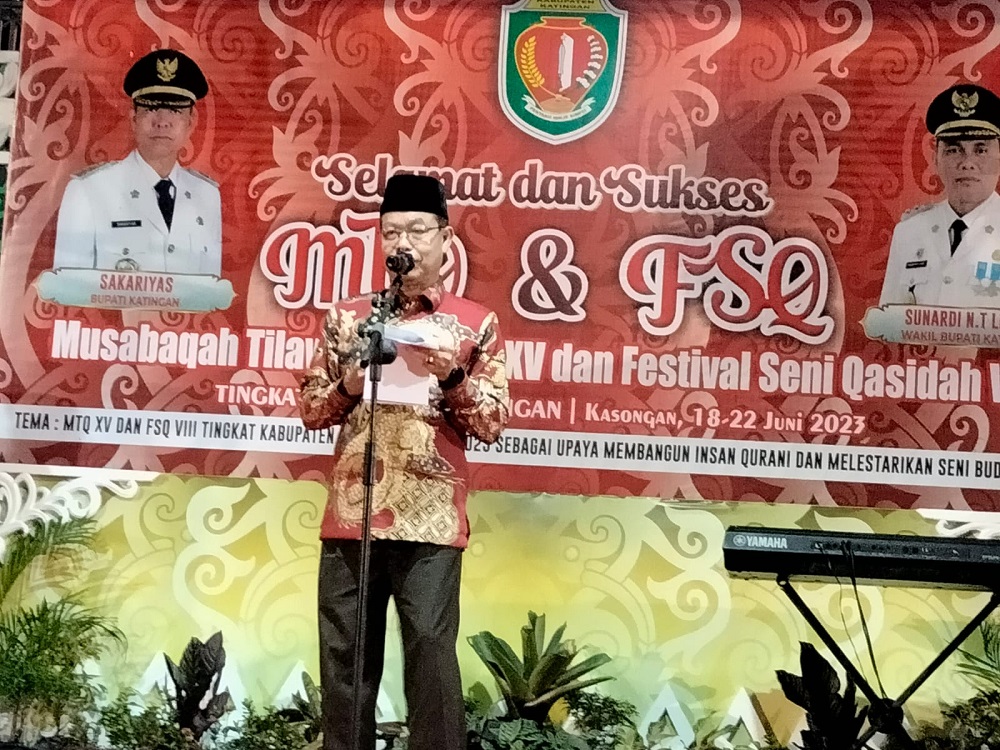 BUKA MTQ DAN FESTIVAL SENI QASIDAH, BUPATI KATINGAN JANJIKAN BONUS 1 BUKA MTQ DAN FESTIVAL SENI QASIDAH, BUPATI KATINGAN JANJIKAN BONUS 2