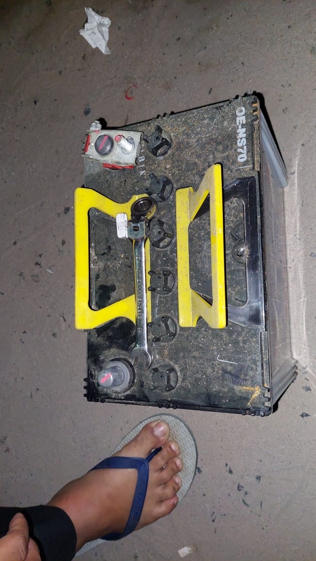 PELAKU CURI AKI BERAKSI DIDUA TKP, AKI HASIL CURIAN DIJUAL 250 RIBU 1 PELAKU CURI AKI BERAKSI DIDUA TKP, AKI HASIL CURIAN DIJUAL 250 RIBU 2