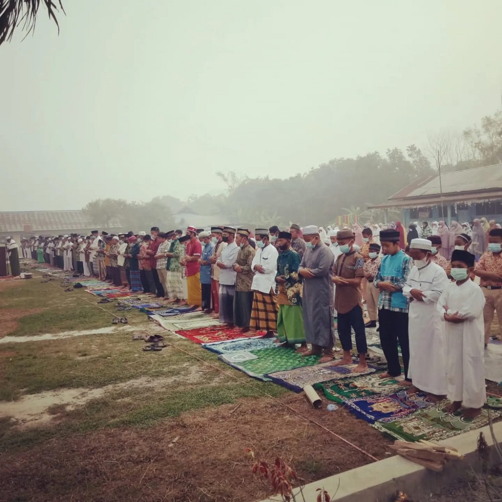 Gandeng Dewan Mesjid Indonesia, Warga Kalampangan Gelar Sholat Istisqa 1