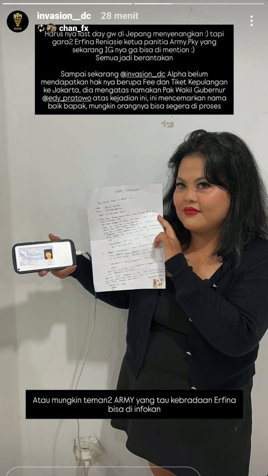 Invasion Alpha Batal Manggung, Panitia Diduga Tipu Banyak Pihak 3 Invasion Alpha Batal Manggung, Panitia Diduga Tipu Banyak Pihak 4